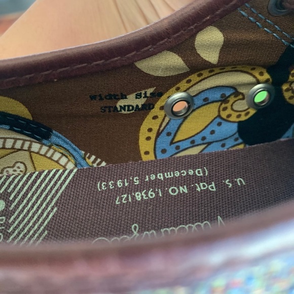 PF Flyers Sneakers Womens Sz 6 Low Top Casual Shoes Woven Multicolor - Picture 7 of 9